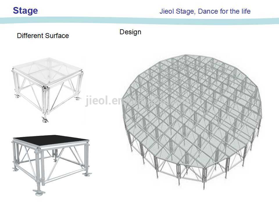 Portable and riser stage platforms for sale