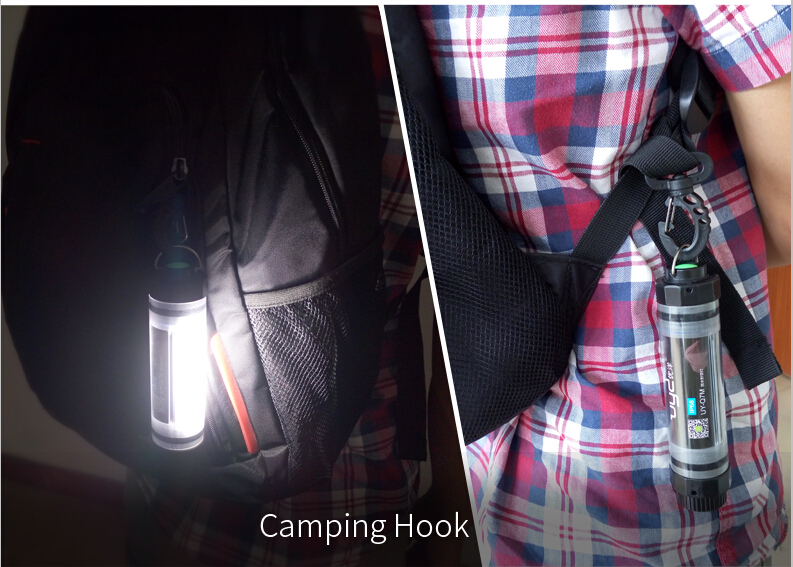 UYLED Survival Kits Goods Rechargeable Waterproof Camping Lighting Type Portable Outdoor Camping Equipment