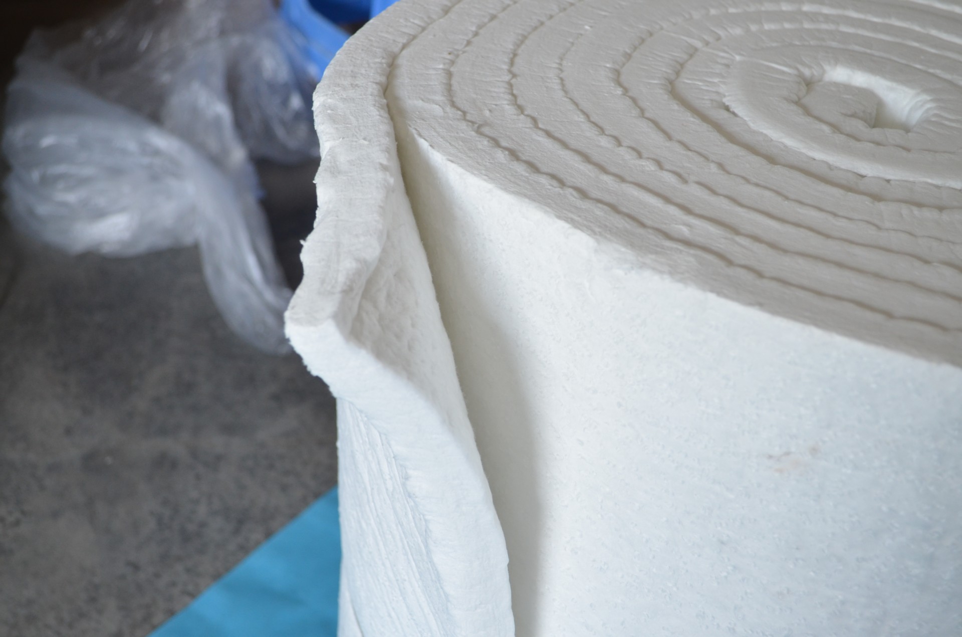 Thermal insulation ceramic fiber blanket for boiler insulation