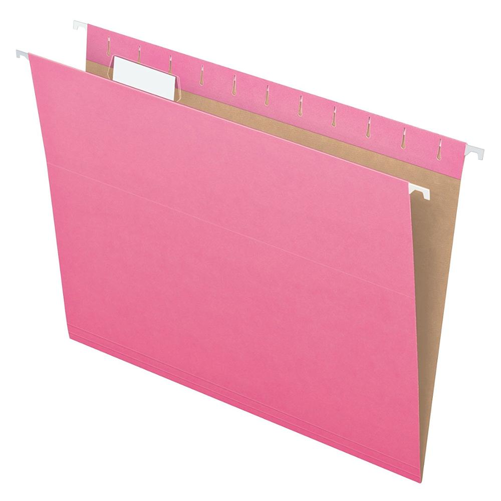 Paper Hanging File Folders, A4 Letter Size, Blue, 25 per Box,