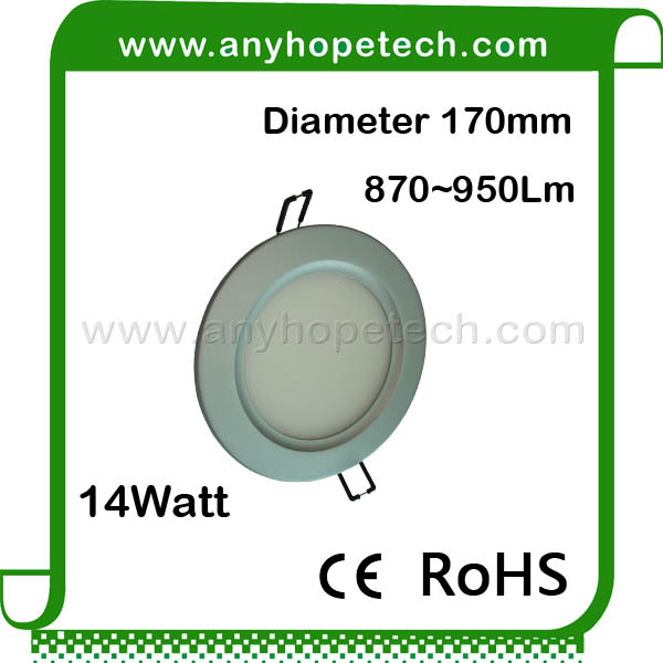 Best selling hot promotion diameter 170mm 14Watt suspended ceiling led lighting