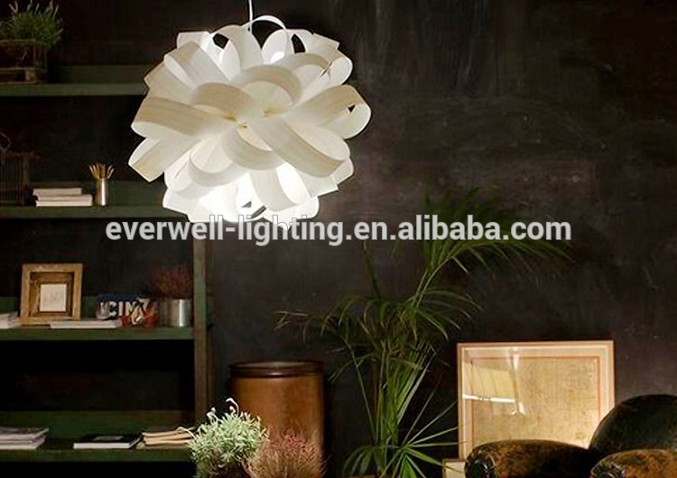 white wood  decorative pendant lamp