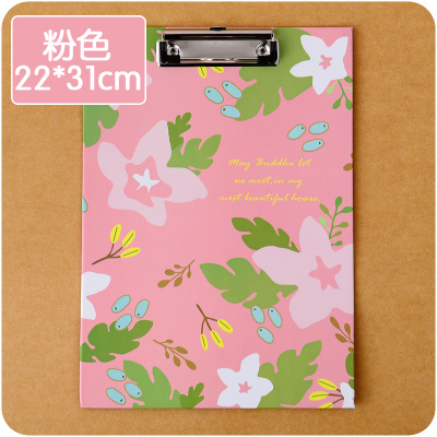 Creative Cute Tablet Office Paper Folder Powder Students Writing Board A4 Filing Products