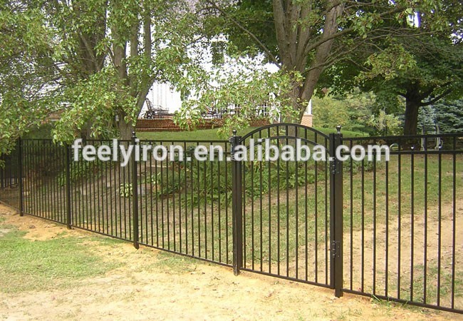 Decorative Wrought Iron Fence Design FF-006