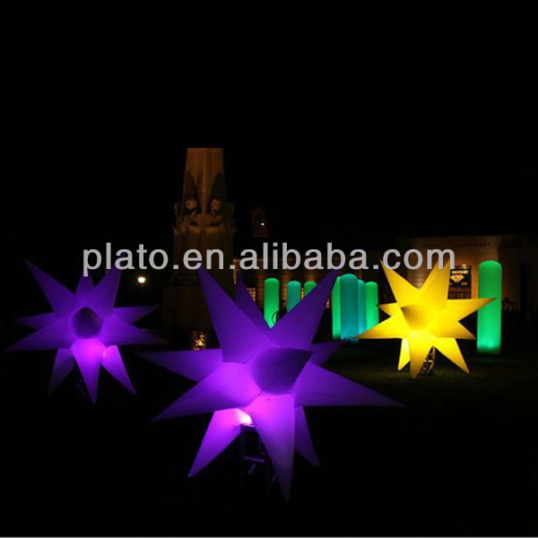 Custom large inflatable fire shape balloon for outdoor event