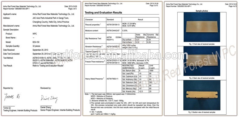 wood plastic composite wpc wall cladding board price