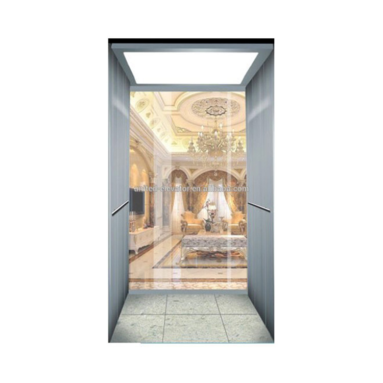 Customized 1250kg passenger elevator 1000kg for restaurant 10 floors