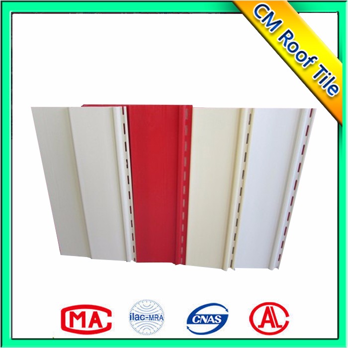 Waterproof Synthetic Resin Exterior pvc wall panel