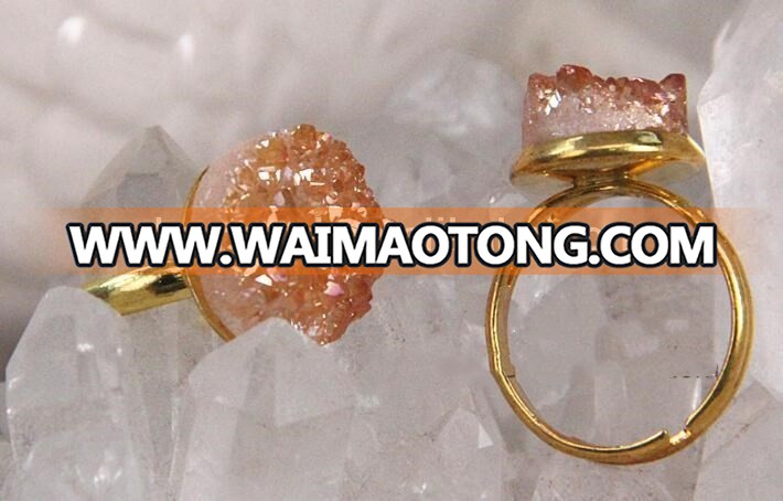 Wholesale chinese domed titanium auar antique rings