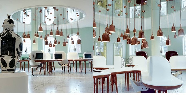 Cup metal restaurant decoration new design pendant light