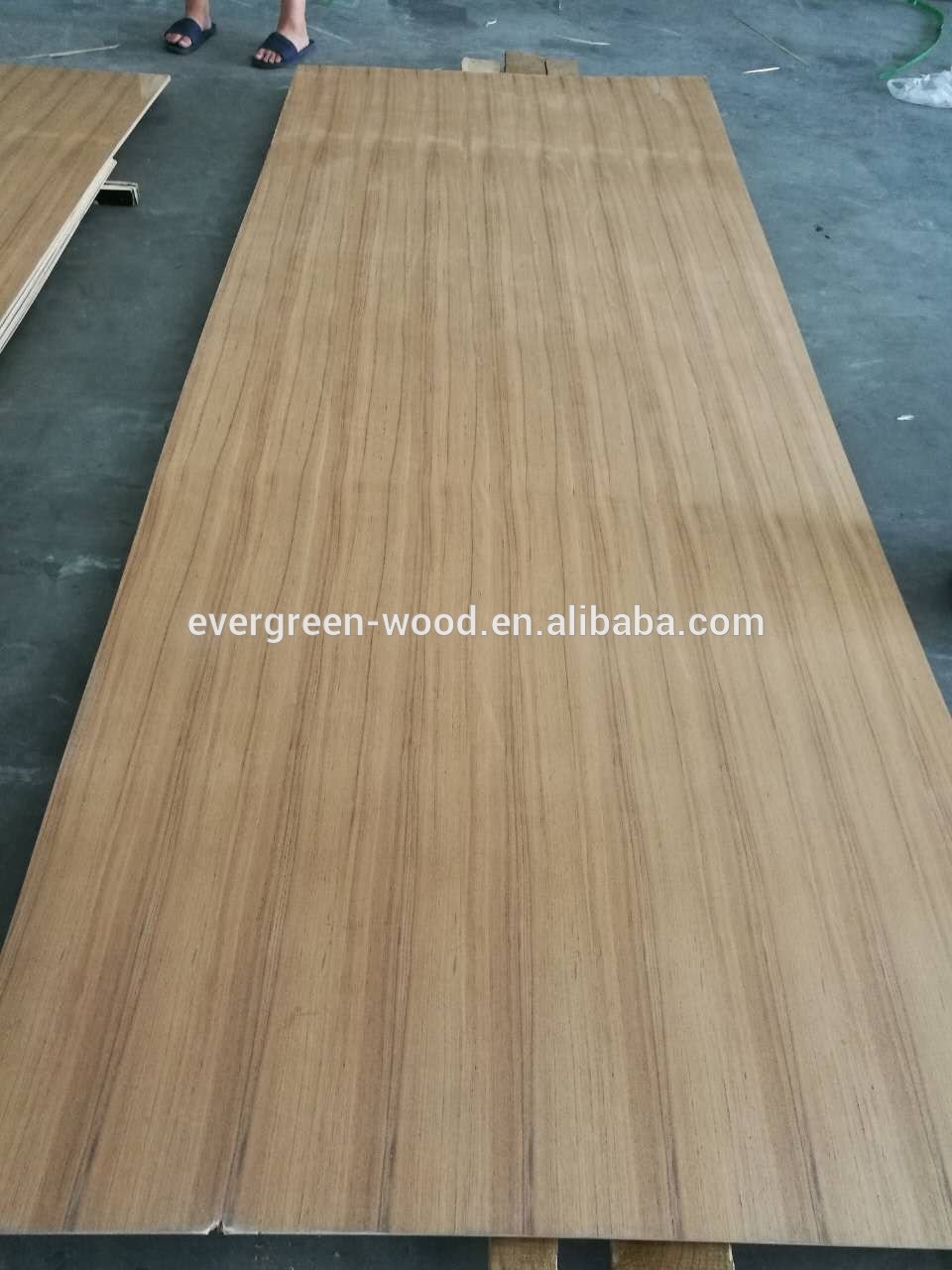 Hot sell natural burma teak veneer face teak plywood