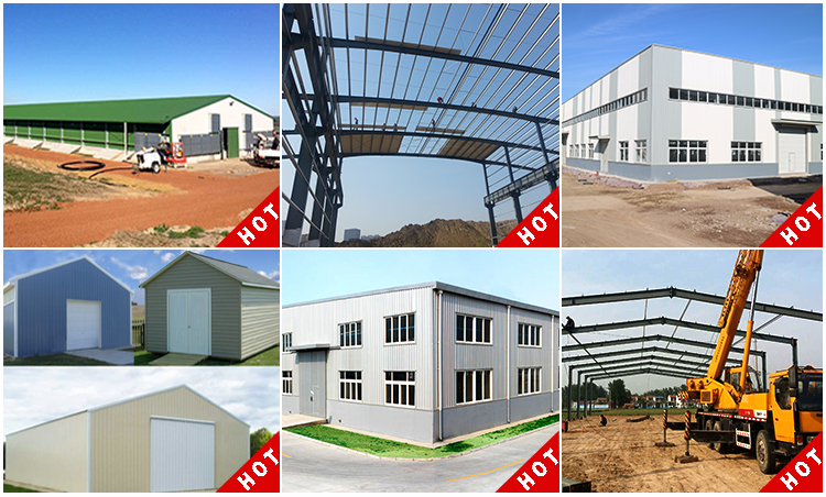 Industrial steel factory prefabricated building