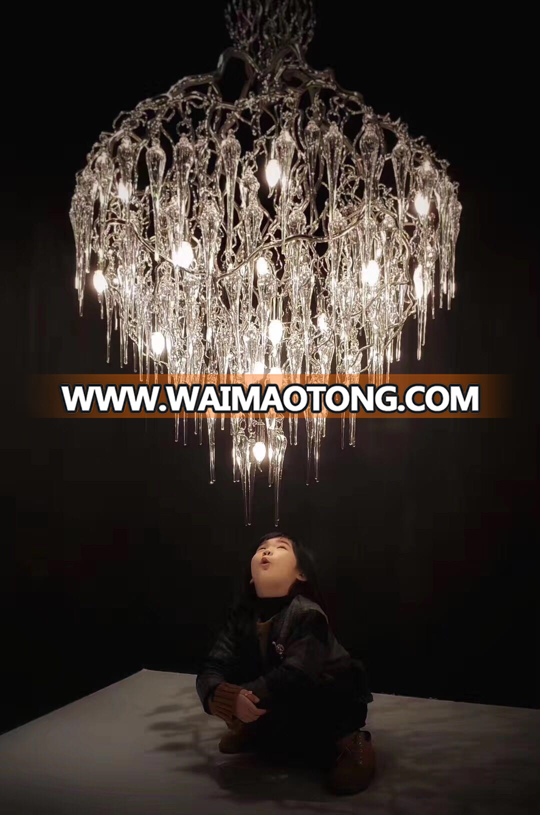 Hot! High Large Crystal Chandelier Light for Party/Home/Wedding Decoration