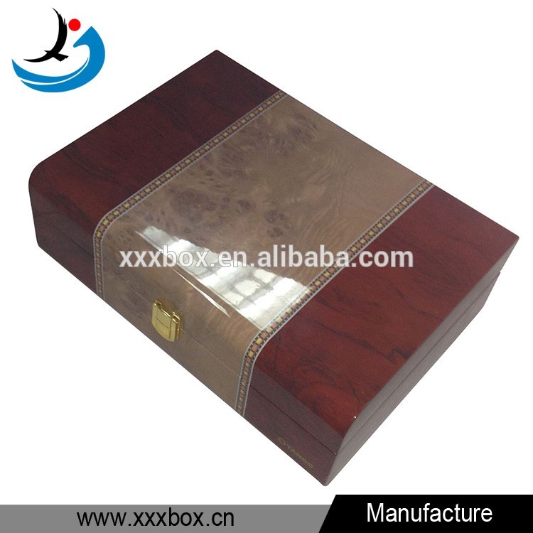 New design custom retail luxury lacquer wood packaging box for perfume bottle wooden antique unique decorative perfume box