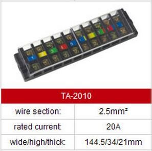 High Quality TA Series Movable Terminal Wire Screw Terminal Connector