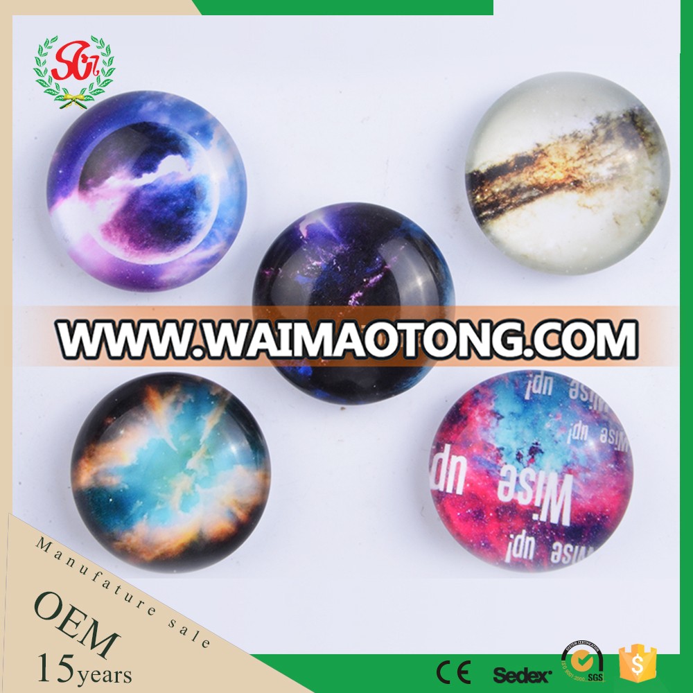 Hot Sale Customized Crystal Glass Magnet Fridge