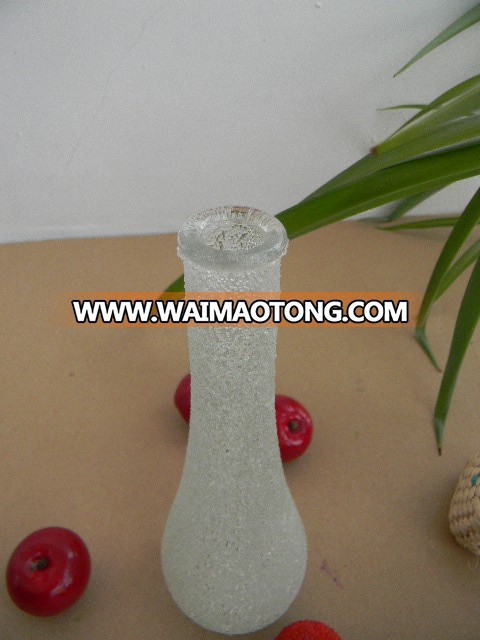 hot sales bulk glass empty reed diffuser bottle with beads for home decoration