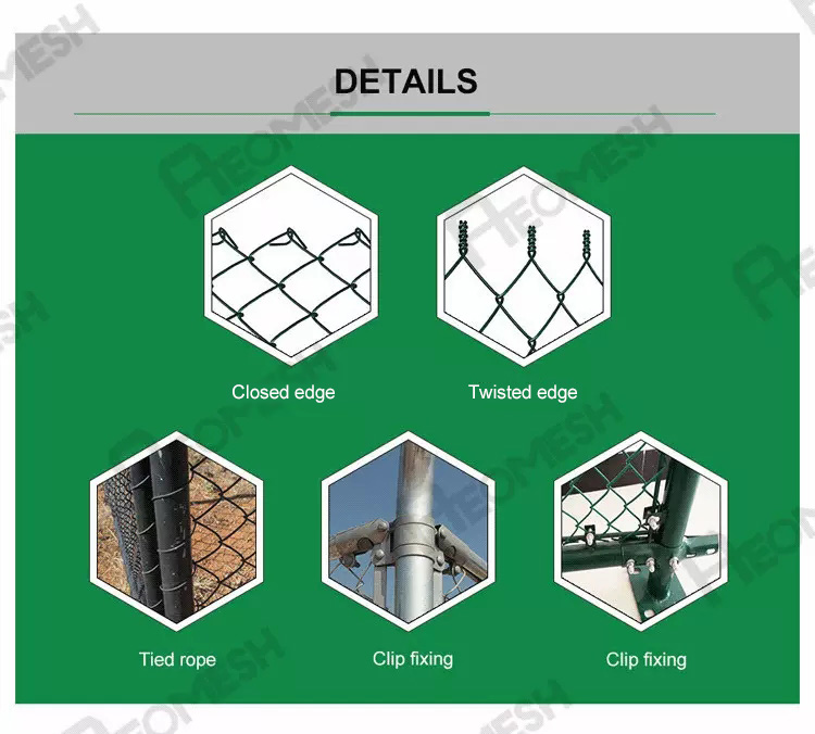 Made in Guangzhou Professional Factory Razor wire and Barbed wire V-top Chain link fence