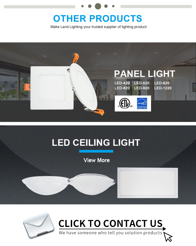 High Brightness LED Panel Light 6 inch Round LED Ceiling Light