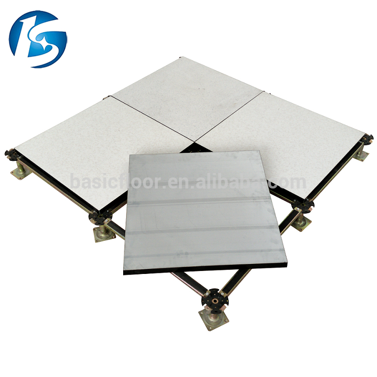 Factory supply pvc anti-static steel calcium sulphate raised floor