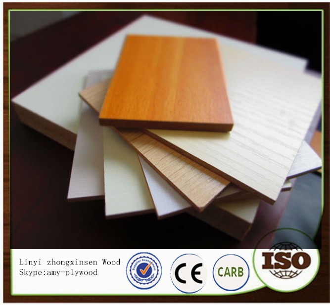 Linyi Melamine plywood factory/Melamine plywood/melamine mdf board