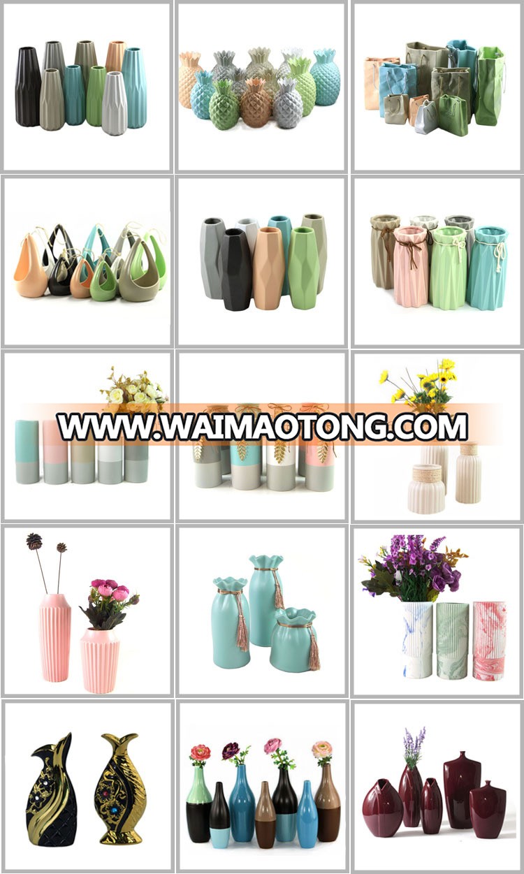 Good quality decorative custom ceramic porcelain vases wholesale