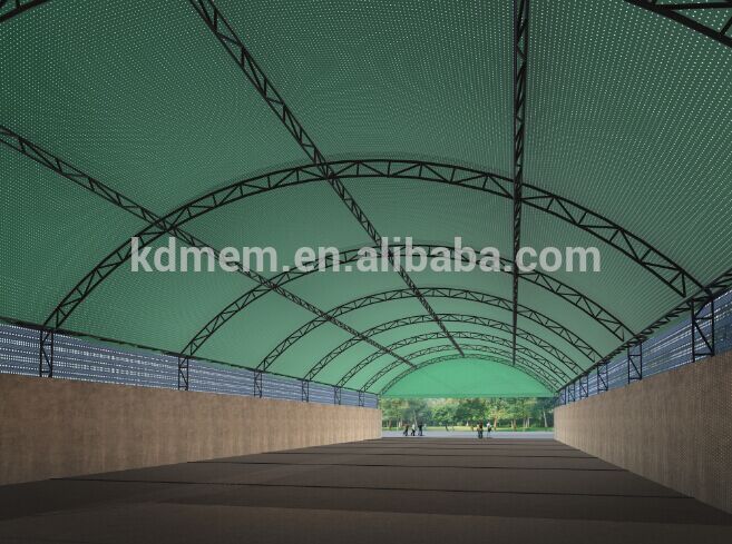 dustproof tent fabric membrane structure architectural sunshade cover roof