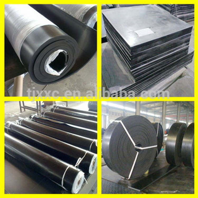 sbr material white rubber sheet roll