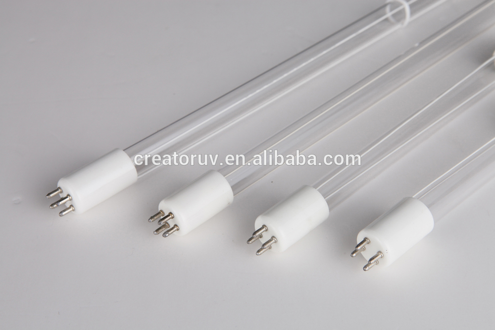 2017 Creator T5 standard quartz tube 6-79W 4 pins ceramic cap germicidal lamp UV