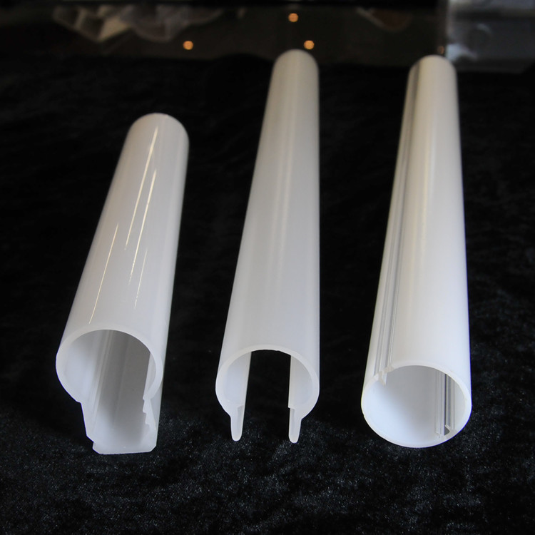 Plastic pc white tube housing