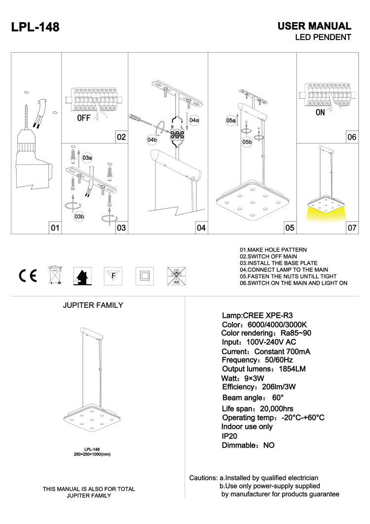 Commercial lighting fixtures meeting room office round ceiling hanging chandelier lamp led pendant light