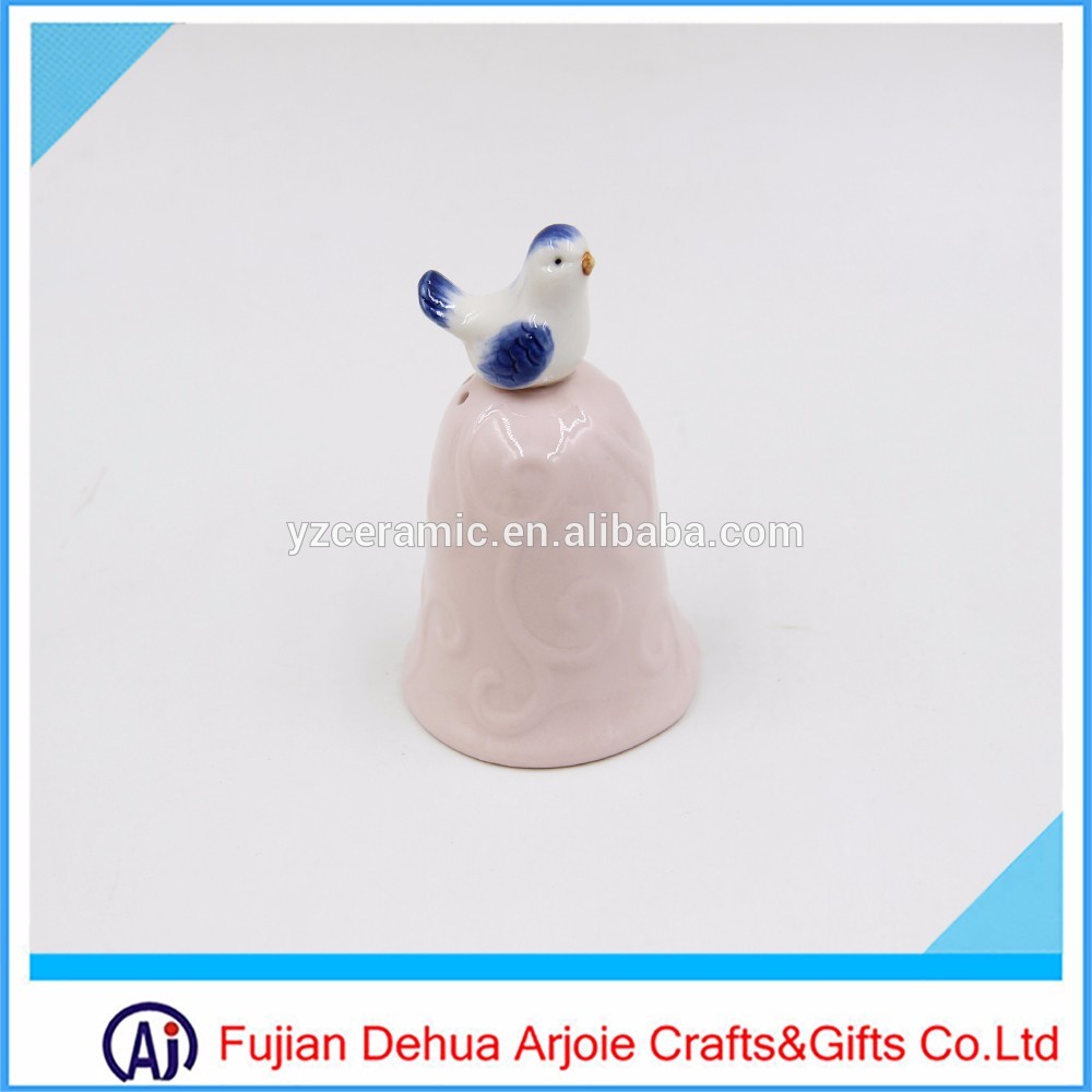 porcelain souvenir bell mini bell New innovative souvenirs hand bell