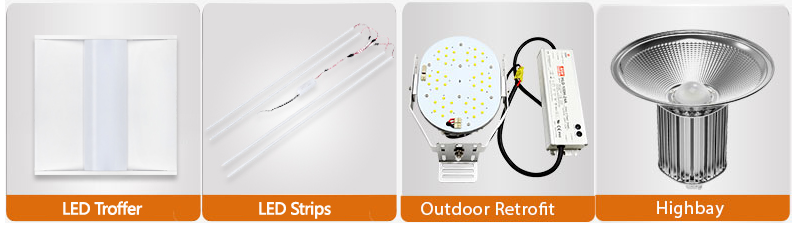 ETL DLC Listed LED Troffer Retrofit KIt With 5 Years Warranty