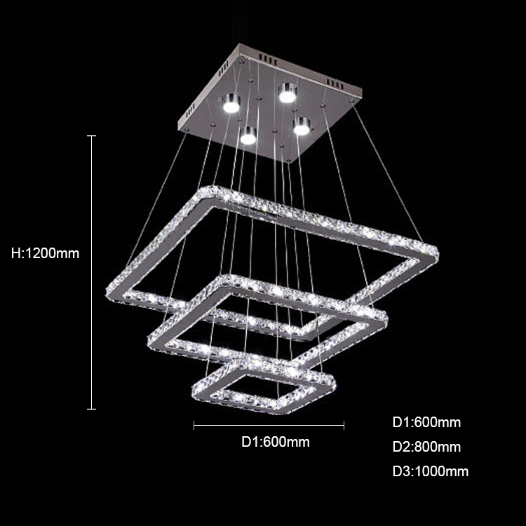 Professional Manufacturer Popular Luxury K9 Crystal Large Modern Crystal Chandelier light decoration