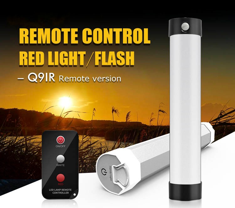 UYLED Q9IR Rechargeable Battery Magnetic Outdoor Home Use Emergency Light Flashlight Torch