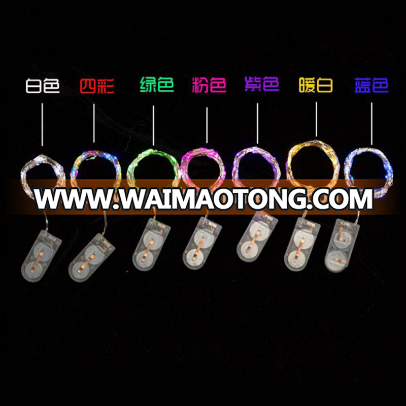 1M 2M 3M 5M 10M Copper Wire LED String lights Holiday lighting Fairy Garland For Christmas Tree Wedding Party Decoration