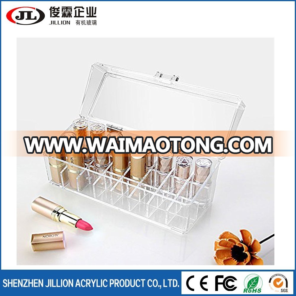 Acrylic Makeup Lip glosses Lipstick Organizer Made in China