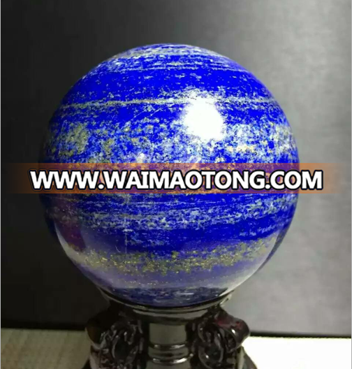 wholesale natural crystal stone ball polished lapis lazuli crystal sphere for decoration