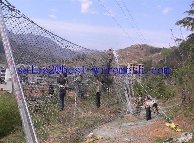 Landslide Protection Barrier/ Rockfall Barrier