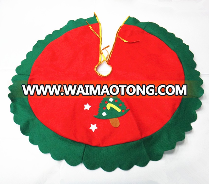 wholesale 60cm christmas snowflake tree skirt for chritsmas decoration