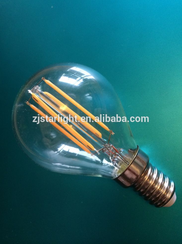 G45 Clear E14 2W/4W LED Filament Bulb/LED Bulb