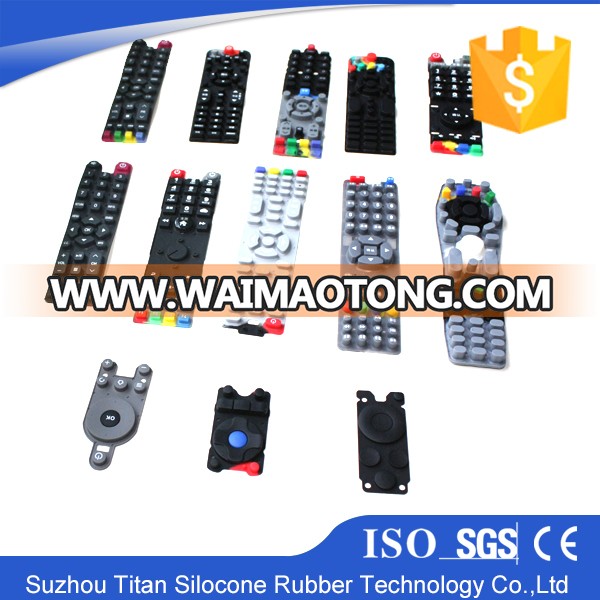 2019 remote control button pusher silicone custom silicone button pad