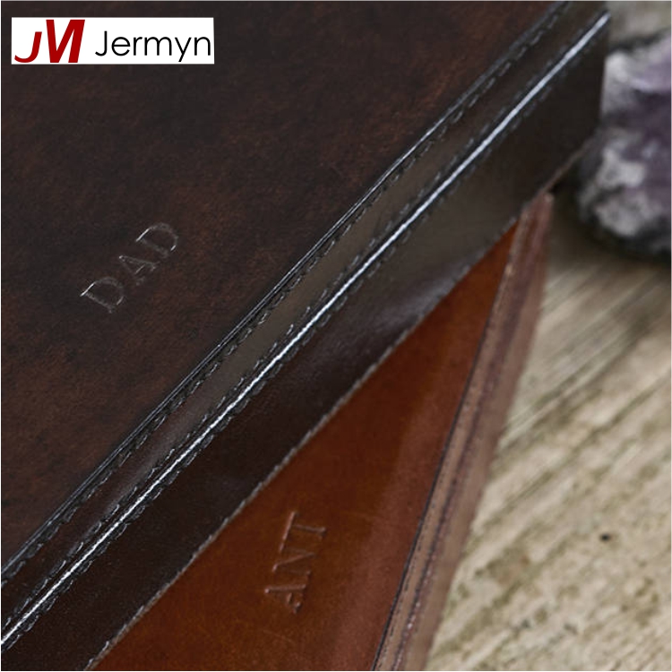 Made in China luxury custom leather single watch packaging box