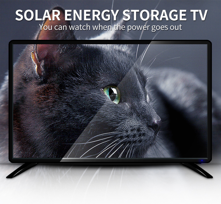 32"  solar portable tv  Mindtech solar power system factory