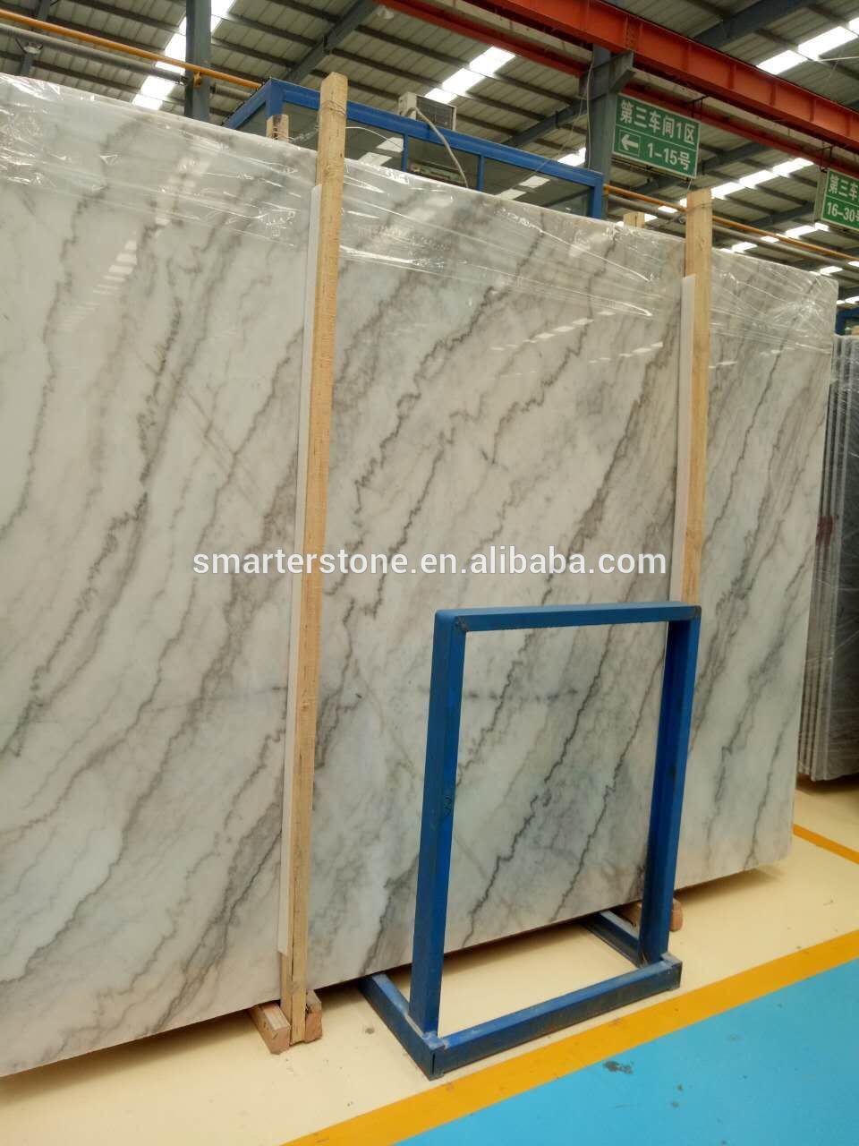 Chinese Cheap Guangxi White Marble Slab