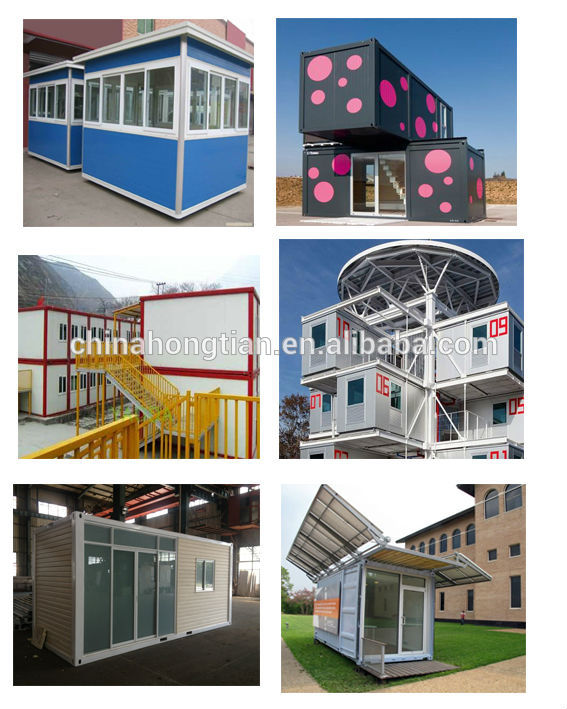 Container houses for showroom