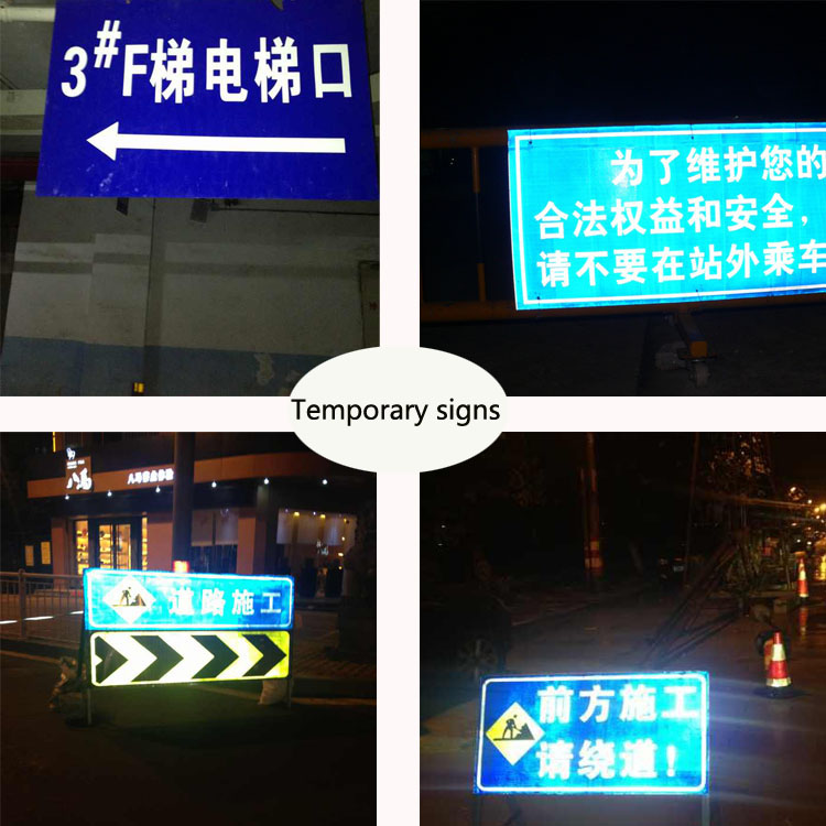 Micro Prismatic Reflective Film for Road Safety Signs