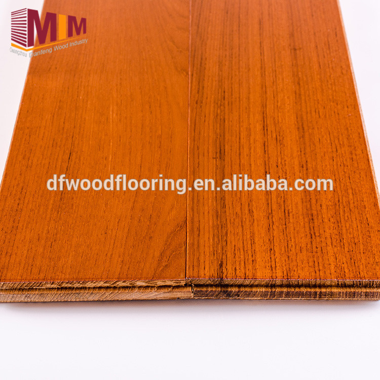 2017 UV Coating Finished Burma Teak Hardwood & Solid Wood Flooring