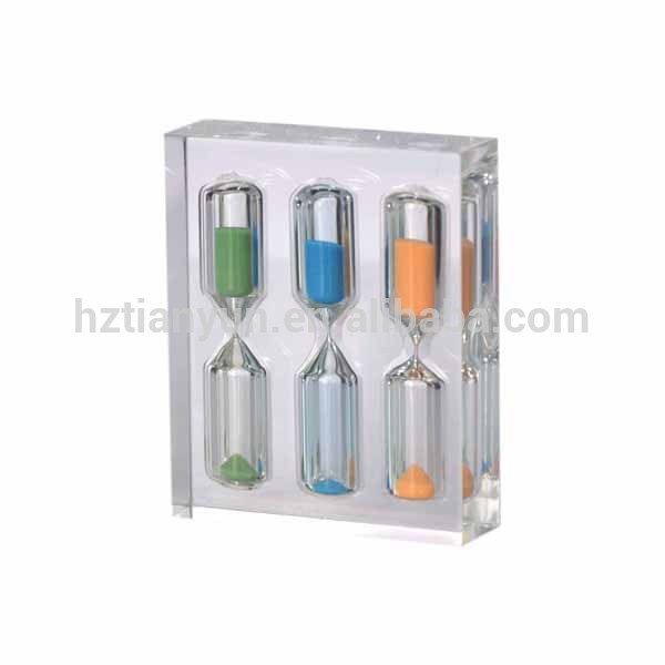 1 min sand timer with flower, flower sand timer