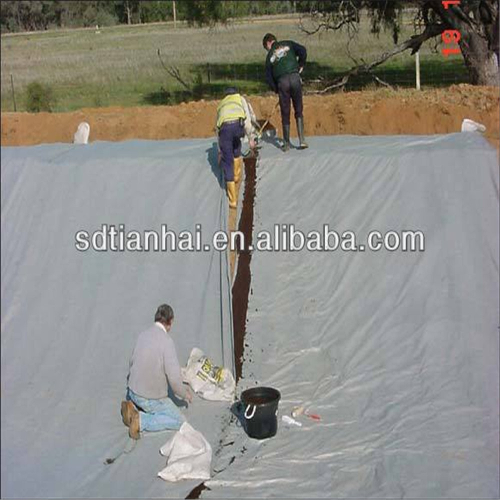 Fish Farm Pond Liner HDPE Compound Geomembrane